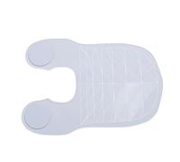 Generic Collaio per Tintura per Capelli Waterproof Neck Wrap Guard per il Taglio dei Capelli, Elegante Pioniere Parrucchiere per Salone, Salone di Bellezza (GREY)