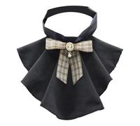 Generic Colletto Jabot, Moda Da Corte, Staccabile, Elegante, Papillon Da Festa, Choker