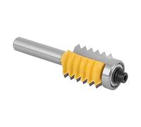 Generic Coltello per Fresatura per Legno Tipo Line Wave, Facile da Installare e Utilizzare, Fresa per Sostituire Perfettamente le Vecchie Frese, Taglierina per la Lavorazione del Legno a 8 Codoli,