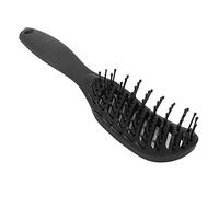 Generic Combs Costole, Massaggio a Pezzi Squisiti a Testa Rotonda Morbida (BLACK)