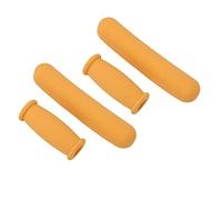 Generic Comodi Cuscinetti Antiscivolo per Ascelle e Maniglie, Parti di Ricambio Premium, Set 4 Pezzi per Cuscinetti per Stampelle, Ideali per Tutti gli Standard in Alluminio (YELLOW)