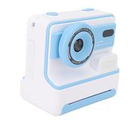 Generic Compact Piccola Fotocamera, Interfaccia Tipo C 48MP Stampa Istantanea Stampa Termica per Esterni per Aria Esterna (azzurro)