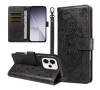 Generic Compatibile per OPPO A5 4G / 5G / A80 5G / A3 Pro 5G (Couleur : Nero) Portafoglio modello in pelle Folio flip back custodia Cover