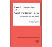 Generic Composition in Greek and Roman Poetry