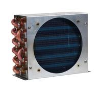 Generic Condensatore per Frigorifero/congelatore, Radiatore Raffreddato Ad, di Raffreddamento con Tubi in Rame per Impieghi Gravosi con Pi, 3x6x155