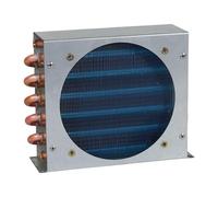 Generic Condensatore per Frigorifero/congelatore, Radiatore Raffreddato Ad, di Raffreddamento con Tubi in Rame per Impieghi Gravosi con Pi, 2x6x155 1