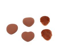 Generic Confezione 5 Mini Piumini per Cipria in Tazza caffè, Applicatori Morbidi per il Trucco del Pollice, per un Doppio Uso Bagnato e Asciutto nel Trucco Quotidiano (Mini soffio per il