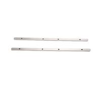 Generic Connettore per Binario di Guida per a Cingoli per e Design Durevole per Tagli di Legno Lunghi 2 unità in Acciaio Inossidabile