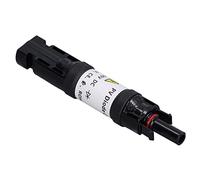 Generic Connettore per Diodo Solare Fotovoltaico Supporto per Cavo da Pannello Impermeabile per Ambienti Difficili, Diodo di Blocco per Protezione Dai Temporali 1000 V per Sistemi Fotovoltaici (30A)