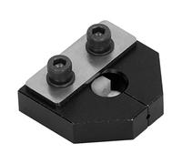 Generic Connettore per Filamento Premium Robusto Accessorio in Lega di Alluminio per Stampante 3D, per Filamenti PLA ABS PETG PC PP (BLACK)