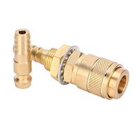 Generic Connettore Rapido Raffreddato Ad Acqua di Alta qualità per Torcia per Saldatura MIG TIG, Struttura in Ottone per Prestazioni Migliorate (YELLOW)