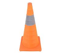 Generic Cono di Sicurezza Stradale Pieghevole Regolabile con Collare Riflettente, Multiuso Elastico Resistente Agli Agenti Atmosferici 23,6" per Esercitazioni di Guida in Auto, Parcheggio Stradale