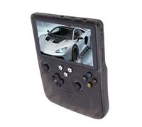 Generic Console di Gioco Portatile Console con Schermo HD Portatile retrò per Appassionati di Viaggi, Schermo da 6 Pollici con Doppi Joystick per Giocare in Movimento (Grigio traslucido)