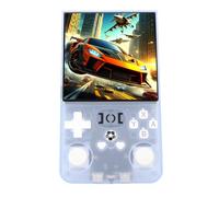 Generic Console di Gioco Portatile retrò con Schermo da 4 Pollici con Display Ad Alta Definizione per Un'esperienza di Gioco , per Giochi Portatili in Movimento (BLUE)