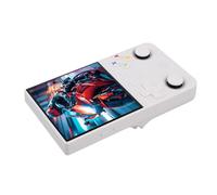 Generic Console di Gioco Portatile retrò Open Source Schermo HD con Visualizzazione Completa Doppio Joystick per Giochi Portatili in Movimento Materiale ABS Bianco da 4 Pollici (64G)