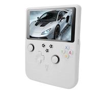 Generic Console di Gioco Portatile retrò Schermo Open Source da 6 Pollici con Batteria a Lunga Durata per Titoli retrò 3D 1 X Console di Gioco (WHITE)