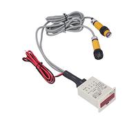 Generic Contatore Digitale, Contatore Elettronico a LED Berm con Cavi 5m Fare per il Controllo dell'automazione Industriale (DC12-24V)