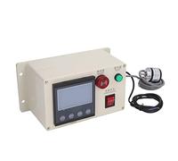 Generic Contatore Misuratore di Lunghezza a 8 Cifre Conteggio Positivo Negativo per Stabilimenti Tessili Lega di Alluminio AC100-240V