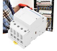 Generic Contattore CA Domestico con Design Modulare Compatto 4P 40A Facile da Montare 24 V CA/230 V (AC230V)