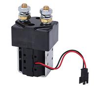 Generic Contattore di Avviamento Interruttore CC con Contatto in Argento per Carrello Elevatore, Materiale Durevole in Acciaio Inossidabile (24V)