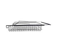 Generic Contenitore Estraibile per Cassetto Sospeso, Organizer per Calzini E Biancheria, Nero Grande