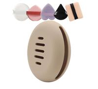 Generic Contenitore in silicone per spugnette da trucco, a di, per la fidanzata, gli amici e la mamma, Caff chiaro, Refer to description, Unisex