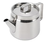 Generic Contenitore per Grasso in Acciaio Inossidabile con Filtro a Rete Porta Olio da Sano per Domestica Capacità 1,5 Litri
