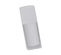 Generic Contenitore per lozione da viaggio, flacone con pompa airless trasparente, flacone con pompa mini, contenitore per la cura della pelle, flacone, 15 Ml