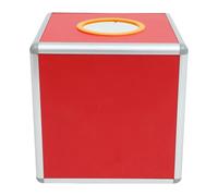 Generic Contenitore per Raccolta Fondi, Cassetta Postale Della Comunità con Contenitore Quadrato per Biglietti, Urna per Lotteria, Scatola Portafortuna, 25 Cm