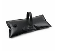 Generic Contenitore Peso Portatile Borsa Acqua Zavorra per Banner E in Pvc con Seams Saldate E Bocchettone a Vite Antigoccia Adatto per Allestimenti Rapidi Stand Esposizioni, Nero, 20KG