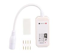 Generic Controller a LED WiFi, Controller WiFi Smartphone, Colore Bianco per la Famiglia di Illuminazione Festiva