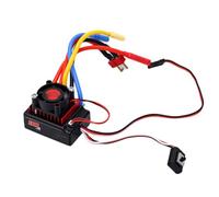 Generic Controller Affidabile ESC Elettrico Senza Spazzole 80A con Spina a T per Barche e Auto RC Plastica 1 Pezzo