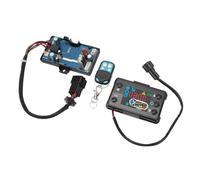Generic Controller Interruttore Monitor LCD per Riscaldatore Ad Aria 12V 24V, Set Pannello di Controllo Remoto per Riscaldatore da Parcheggio per Auto, Display Livello Carburante, per Auto/autobus,