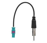 Generic Convertitore Adattatore Antenna Universale per Auto Alta adattabilità Cavo Connettore Fakra Z a Spina DIN, per Tutti i Jack Fakra, Eccellente Ricezione Stereo AM FM per Audio per Auto