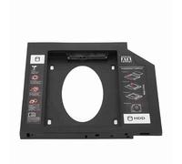 Generic Convertitore HDD Pratico Vassoio per Disco Rigido 2nd HDD SSD per Laptop CD DVD ROM Slot per unità 9,5 Mm di Spessore per