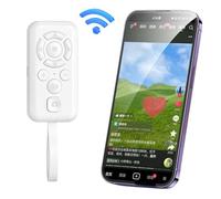Generic Convertitore lato telecomandazione BT, controller telefonico wireless multifunzionale, mini auto -ottime for selfie, controllo remoto wireless for la punta delle for la navigazione dei conten