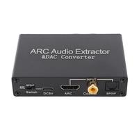Generic Convertitore Multifunzione Estrattore ARC da 192 KHz Convertitore Analogico Digitale Regolabile con Volume per Controllo TV CEC
