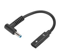 Generic Convertitore per Cavo Adattatore di Alimentazione Tipo C Femmina da 4,5 Mm X 0,6 Mm per Notebook 65 W Conduttore Tutto in Rame