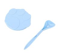 Generic Coperchi in Silicone per lo Stoccaggio degli Alimenti, i Coperchi Possono Fare Coperchio Coperchio per Cuocere Al Cibo per Cani di Universali in Silicone COPI FATTI FAGGI (BLUE)