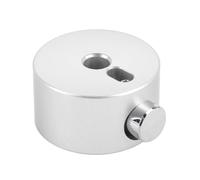 Generic Copertina di Fissaggio a Campana del Tamburo, Copertina di Rilascio Rapido a Campana Leggera Elevata per Strumento a Percussione per Facciata Luminosa (SILVER)