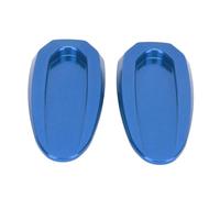 Generic Copertura della Base dello Specchio del Motociclo Lega di Alluminio Resistente All'acqua con Protezione Impermeabile Alla Polvere per S1000RR 2019 2023 (Blu)
