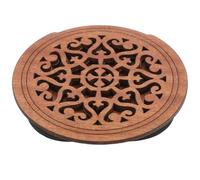 Generic Copertura per Buca di Chitarra Acustica in Legno Leggero Motivo Intagliato Creativo, Facile da Riporre, per Ridurre Feedback del Suono
