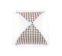 Generic Copertura per Ombrellone Portatile in Rete per Alimenti, Cupola Pieghevole per Barbecue da Pranzo All'aperto 32x31 Cm (Beige)