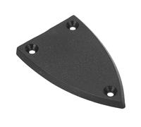 Generic Copertura per Truss Rod Triangolare Nera, Sostituzione in Plastica a 3 Fori per Chitarra Basso Elettrico con 3 Viti