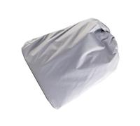 Generic Copertura Rotonda per Vasca Idromassaggio Impermeabile Traspirante Resistente All'usura per Mobili da Esterno Coperture Antipolvere per la Vita Familiare 190 Taffettà di Poliestere Argento