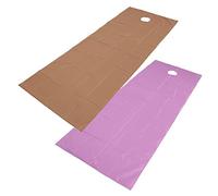 Generic Coperture per Letto, Tela Olio 75x200 Cm Pretty Design per il Soggiorno (viola + caffè scuro)
