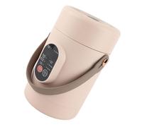 Generic Coppa Elettrica di Stufato, Coperchio Visualizzato in Pentola di Stufato Elettrico Portatile da 500 W. Efficiente Dissipazione del Calore con Cestino di Vapore in Acciaio Inossidabile per