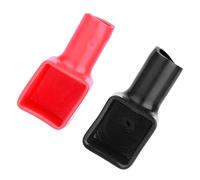 Generic Coppia Copriterminali Batteria, Protezioni Terminali Batteria Isolate in PVC, 45 Mm X 20 Mm, Ideali per Applicazioni su Auto e Camion