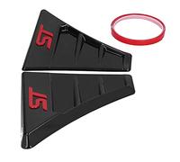 Generic Coppia di Coperture per Alettoni Fender Air Adatte per MK 2, Finiture in ABS di Alta qualità con Aspetto Elegante, Installazione Non Distruttiva, 2 unità (rosso)