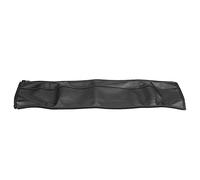 Generic Copri Barra per Passeggino in Pelle PU Nera con Design Impermeabile per un Uso Confortevole, Facile da Pulire per la Maniglia del Passeggino - Adatto per i Genitori, Pelle PU
